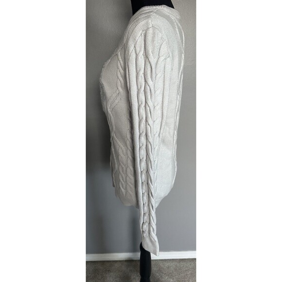 New Disney Parks Lagenlook Grey Cable Knit Stormtrooper Jumper -Darth Vader S - Picture 2 of 7